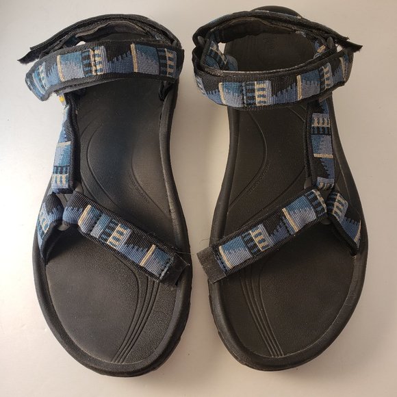 Teva Hurricane Wavy Trail Strappy Sandals.  Men\'s Size 12. m_64b97b06932a8adacfb0414e.jpeg main image 2